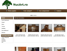 Tablet Screenshot of nucart.ro